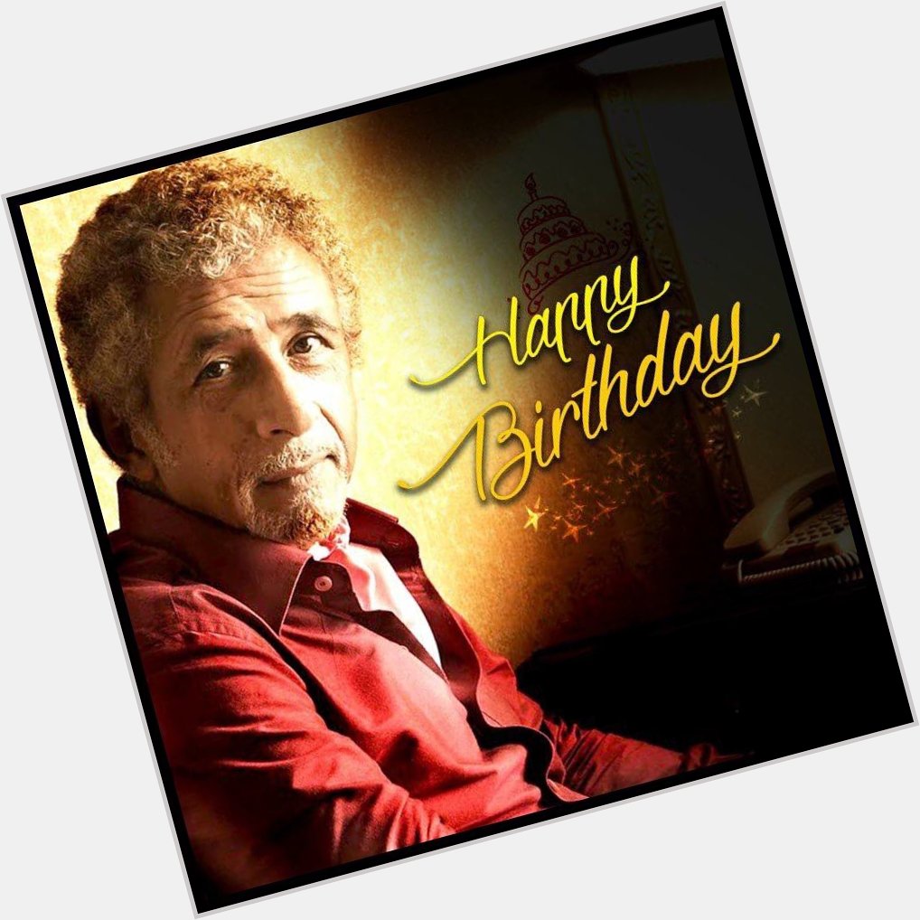 Wishing one of the finest in the Industry .. Naseeruddin Shah a happy birthday .. 