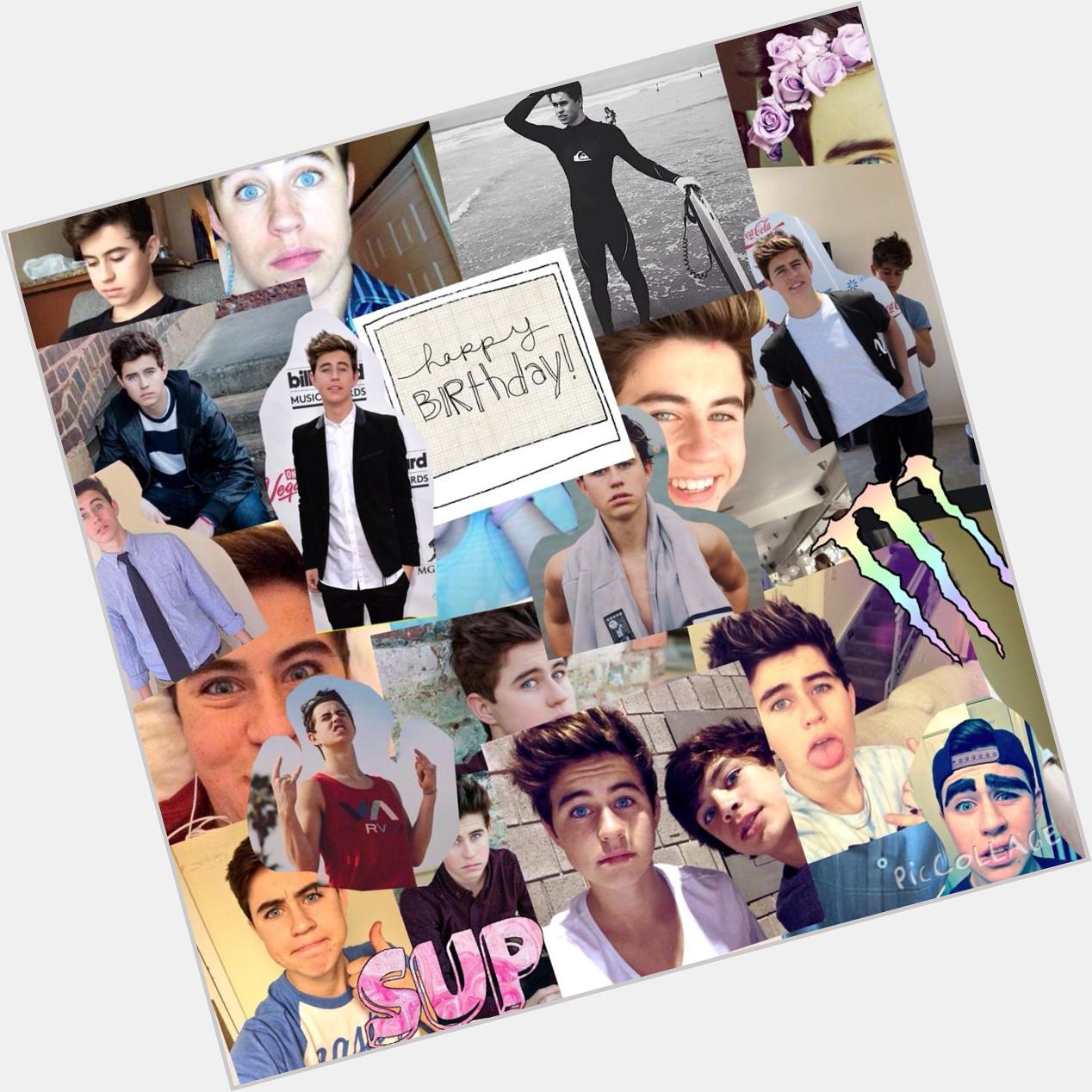 Happy birthday nash grier you now 17,i believe your dreams come true so proud of you love you so much   
