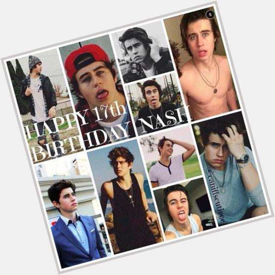Happy 17th Birthday Hamilton Nash Grier! I love you! You\ve came so far since 2013! Have Great Day!     
