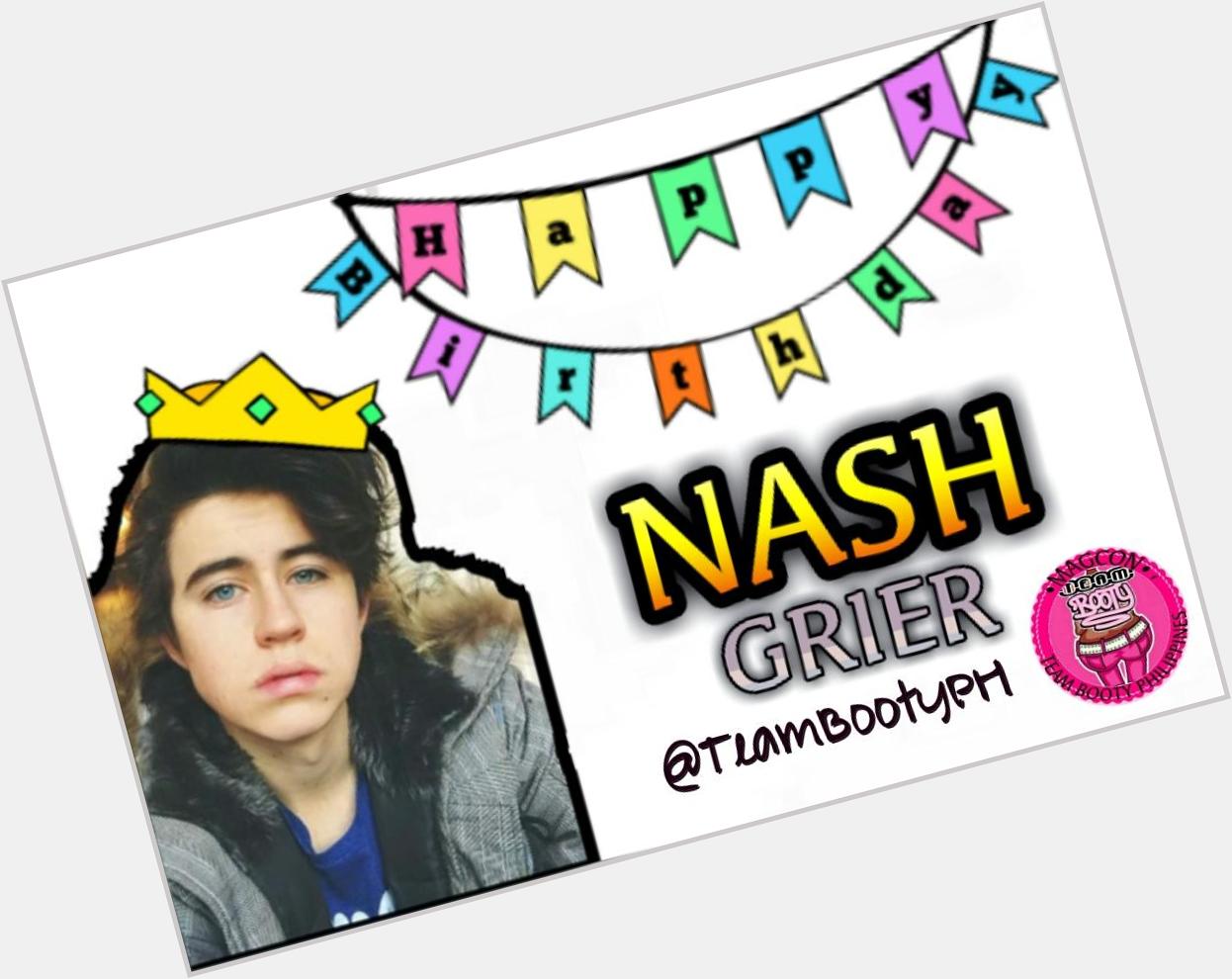 Happy Birthday to our Beloved guy, Nash grier :) Your wish, is our wish. Enjoy ur day and god bless   
