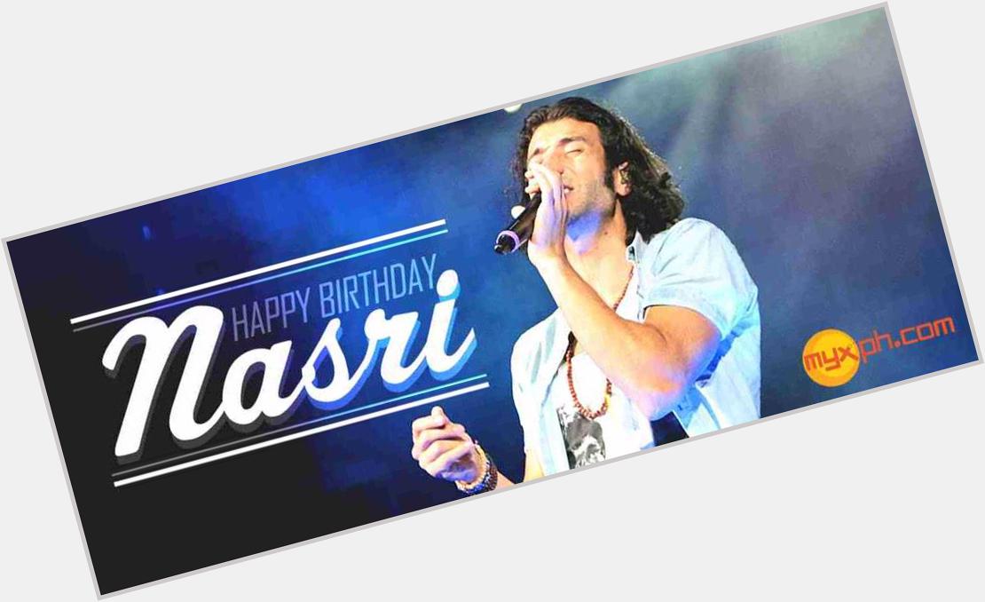 Awww (late read) Happy birthday to frontman NASRI ATWEH!  