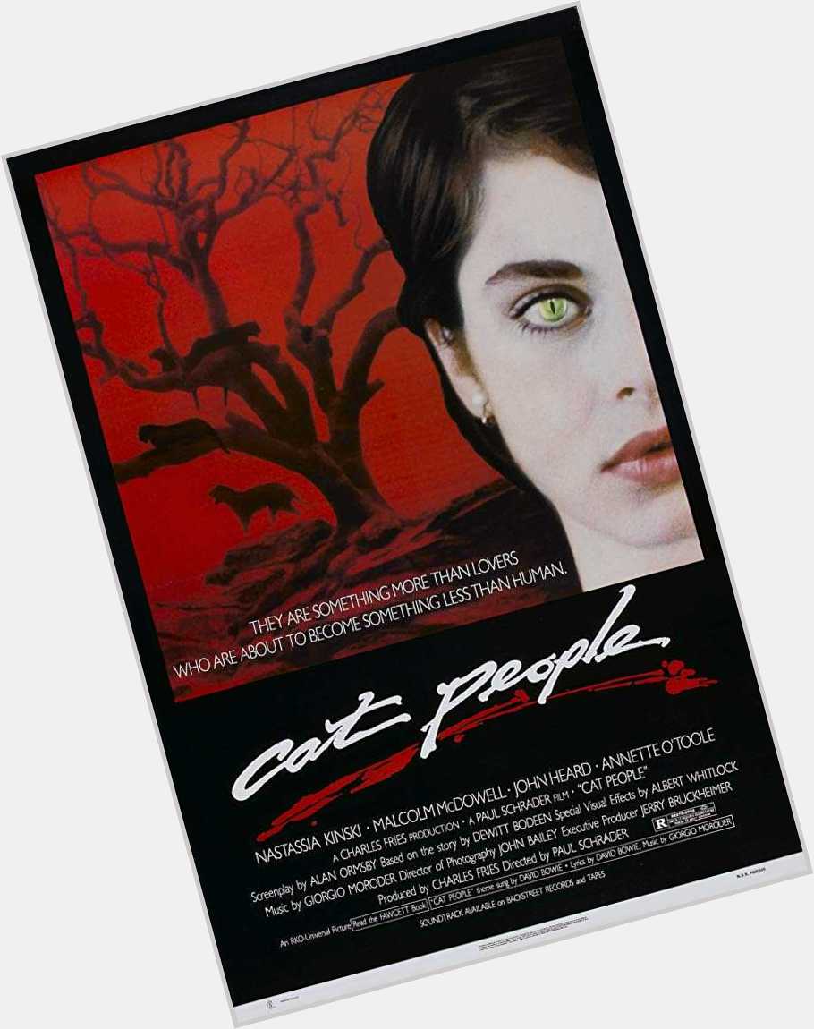 Happy 58th birthday to Nastassja Kinski, star of CAT PEOPLE (1982), which is streaming now on 