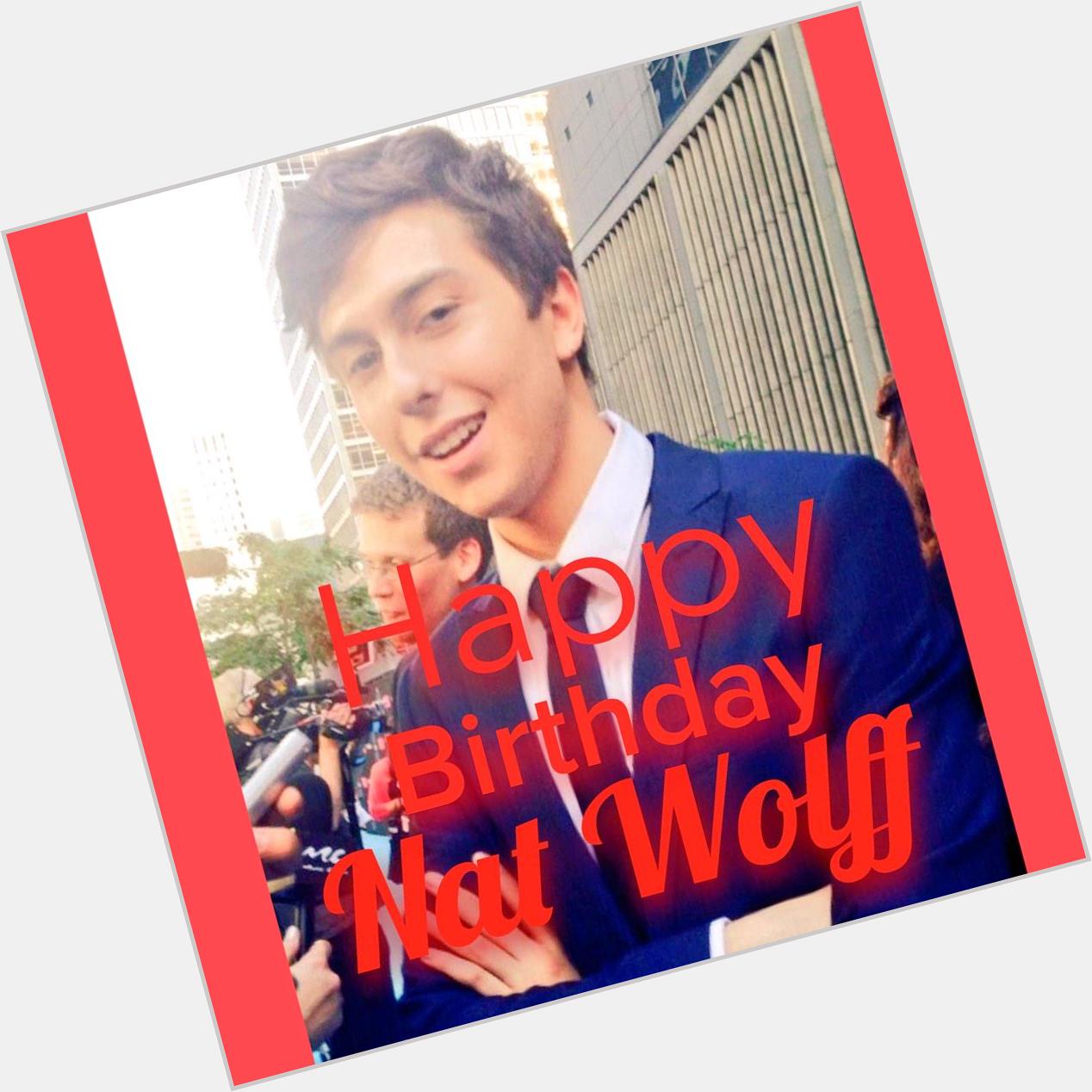 Happy 20th birthday to the very talented Nat Wolff! We know you will play the perfect Quentin 