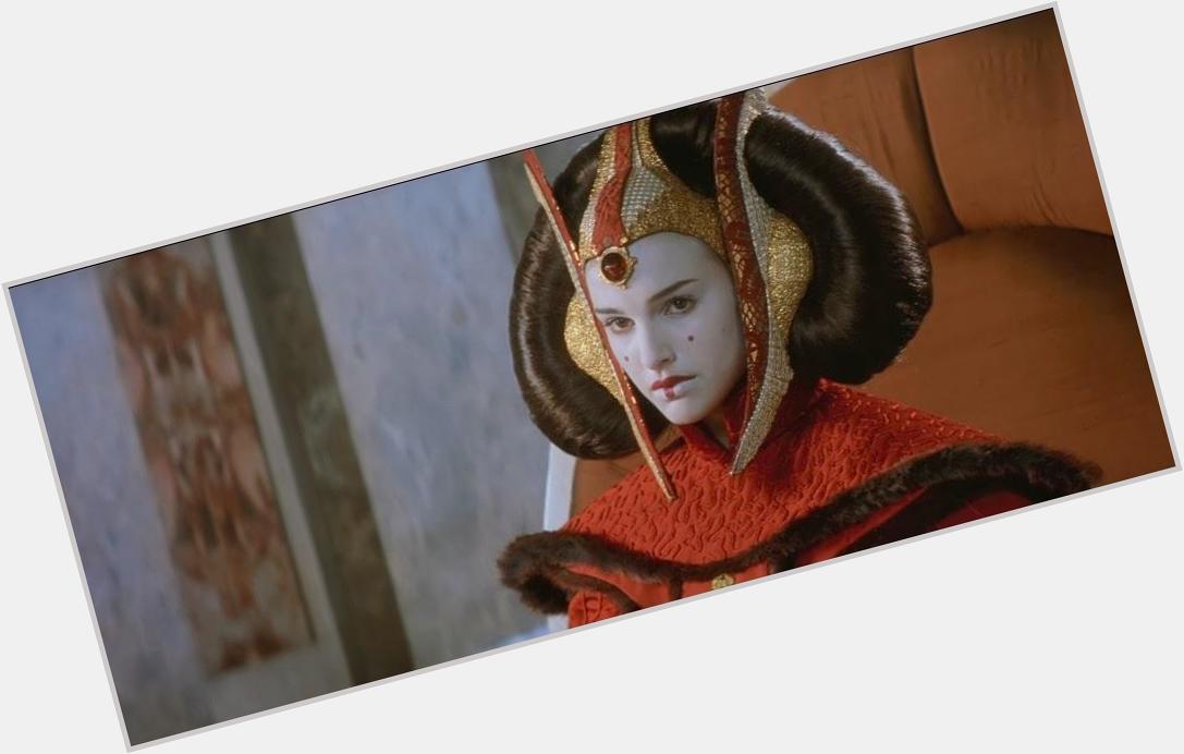 Happy birthday to Natalie Portman, who played Padmé Amidala in all three films of the prequel trilogy! 