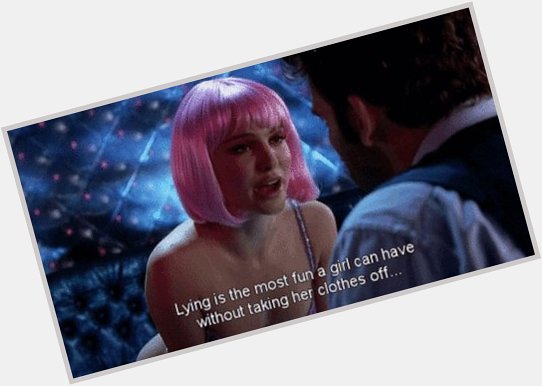 Happy birthday, Natalie Portman, who delivered this perfectly Gemini line. 