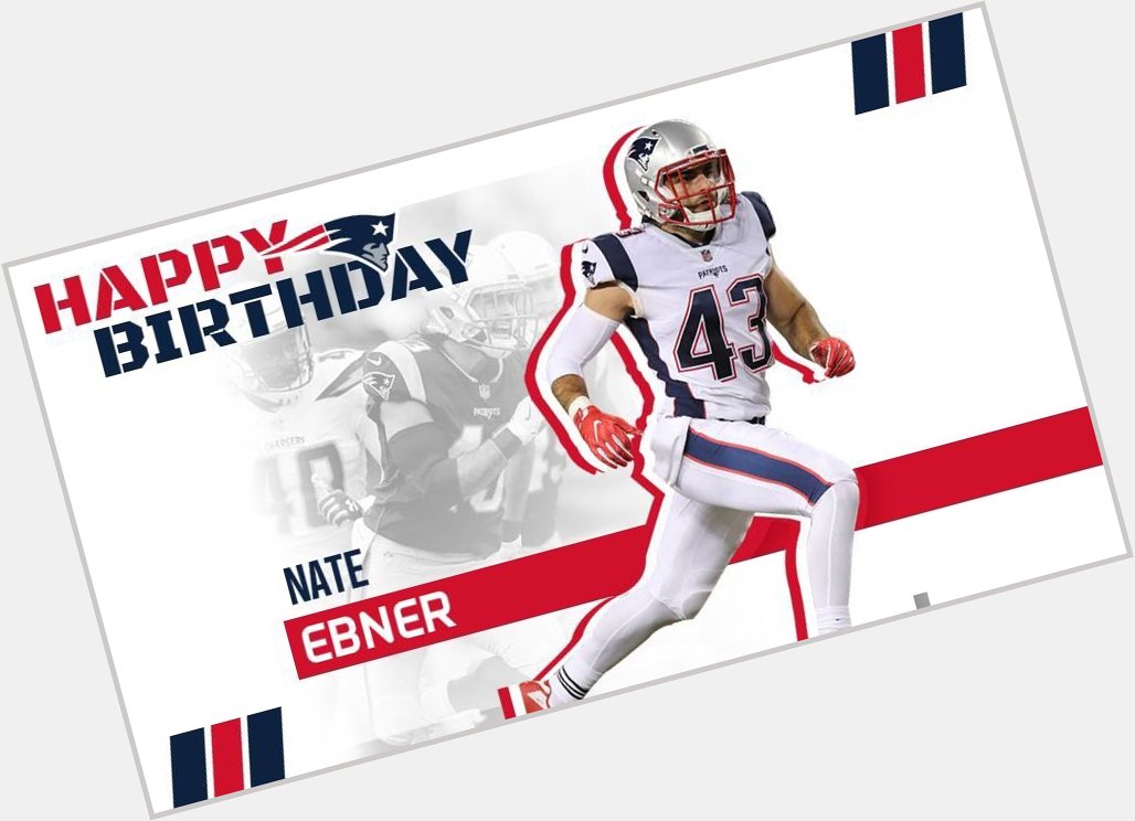 Happy Birthday to Nate Ebner!!  