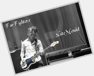 Happy 46th Birthday to bassist Nate Mendel! 