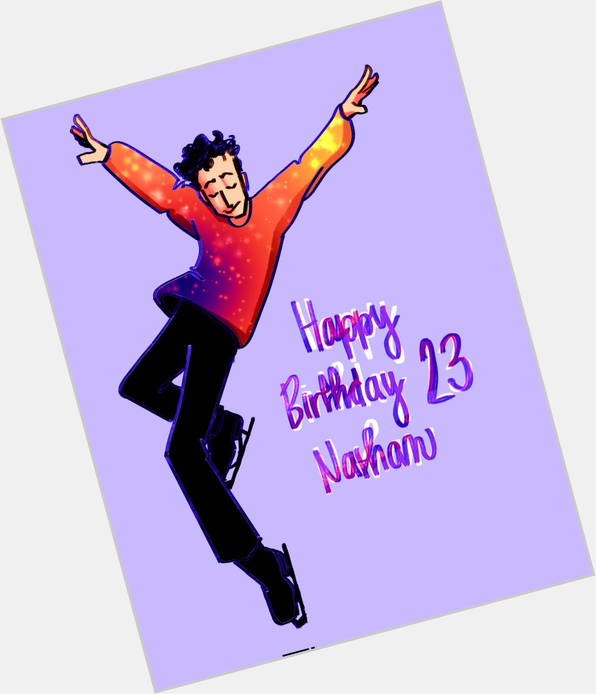 Happy birthday to one of my favourite figure skaters, nathan chen  