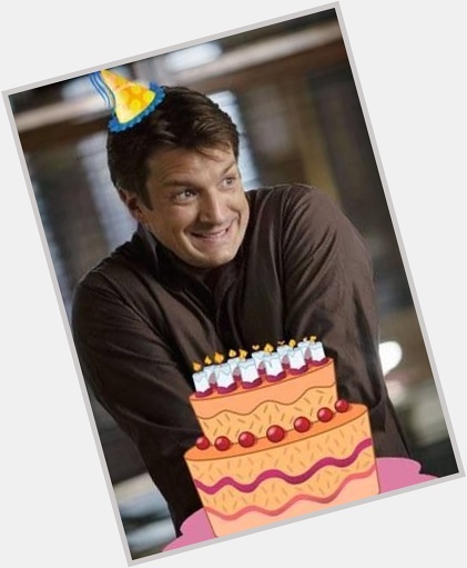 Happy Birthday  to the always amazing Nathan Fillion.Thank you for always making us laugh and smile. 