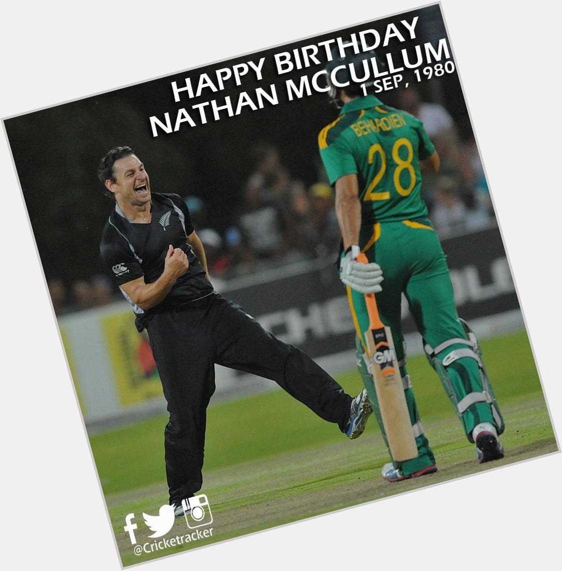 Happy Birthday \"Nathan McCullum\". He turns 35 today. 