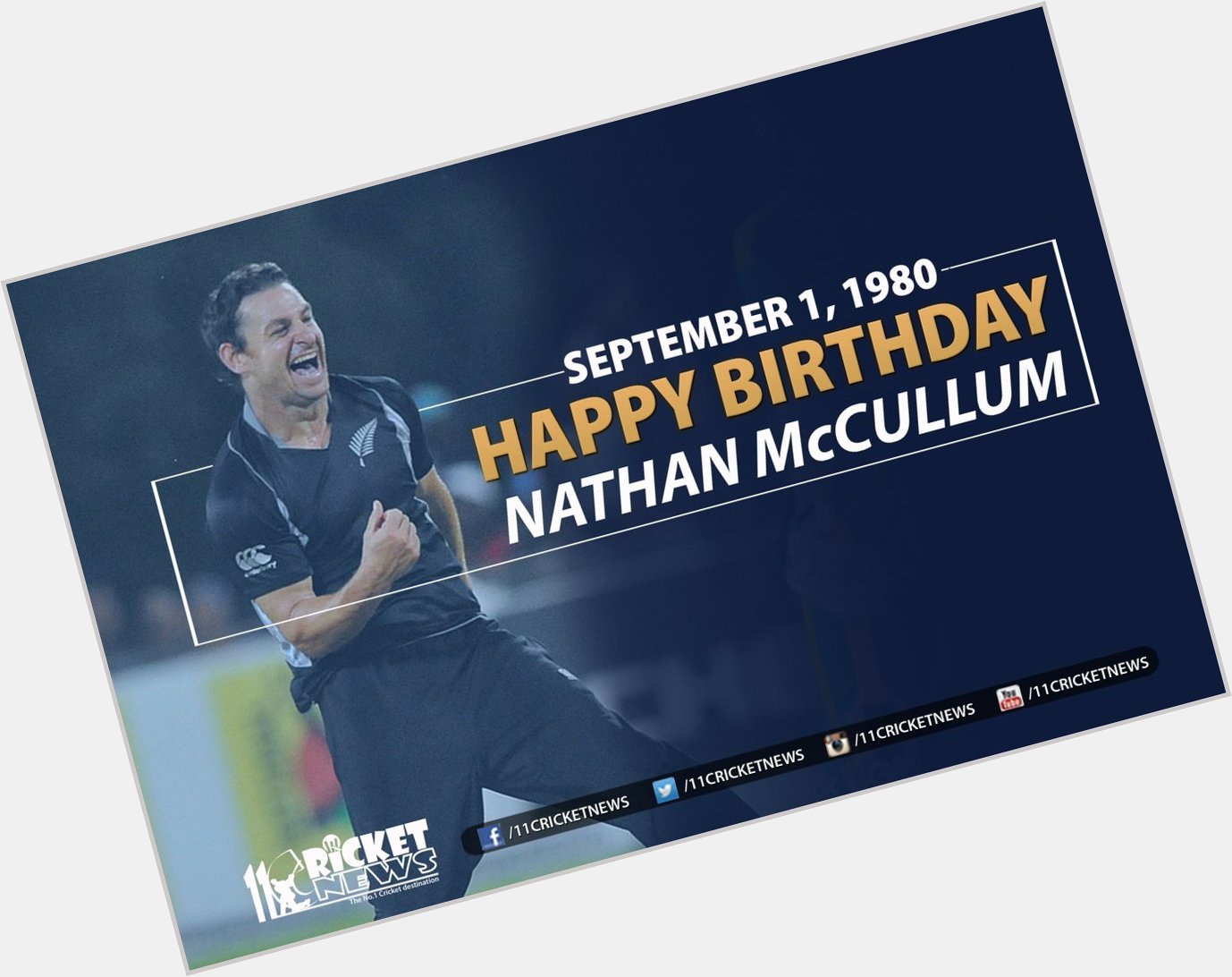 Happy Birthday \" Nathan McCullum\". He turns 37 today 