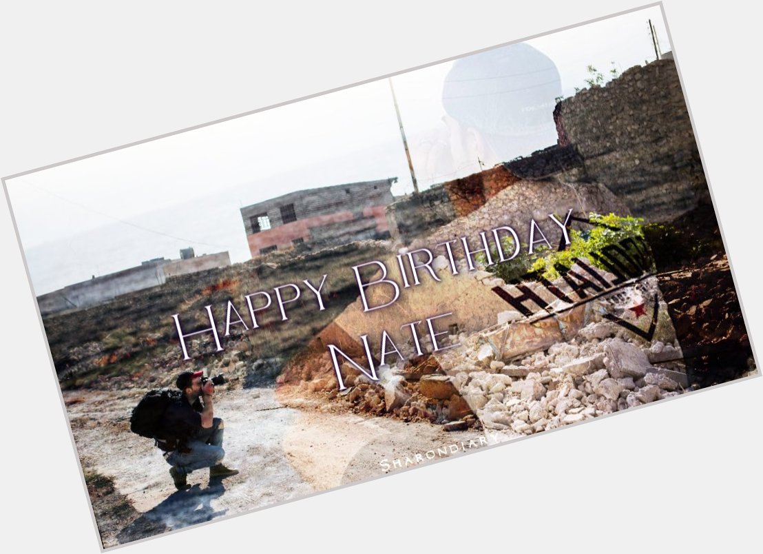 Happy 34th [early] Birthday Nathaniel Buzolic 