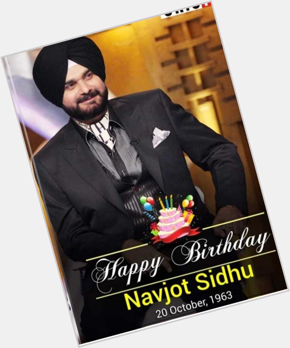 Happy birthday pcc president Navjot Singh Sidhu ji 