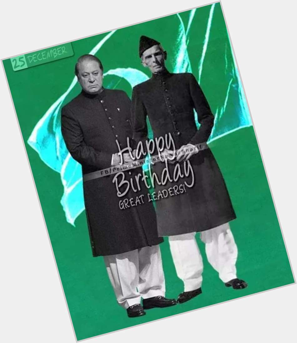 Happy Birthday\" The LEADER\S Ali Jinnah  