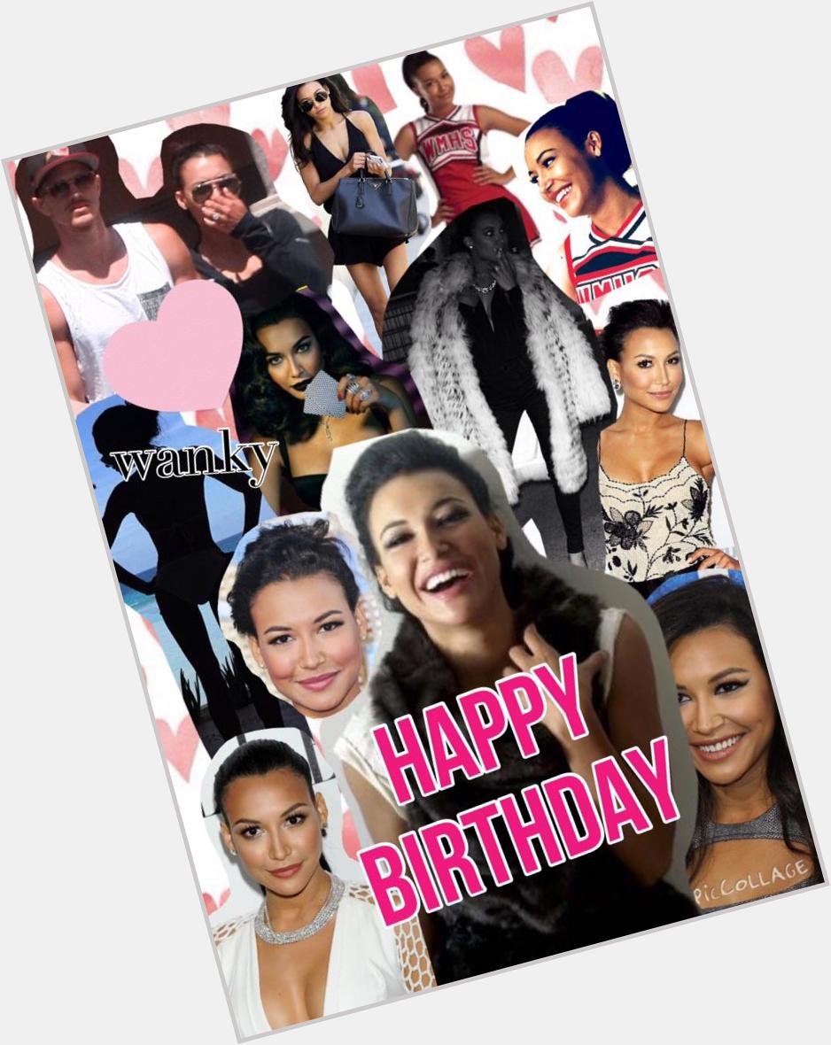    happy birthday to the one and only Naya Rivera   