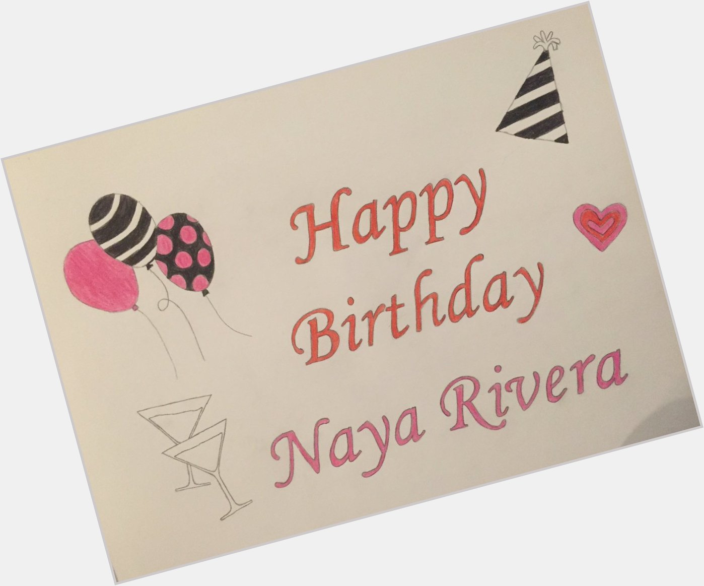 Happy Birthday to the amazing Naya Rivera  I hope you have an amazing day with your loved ones  