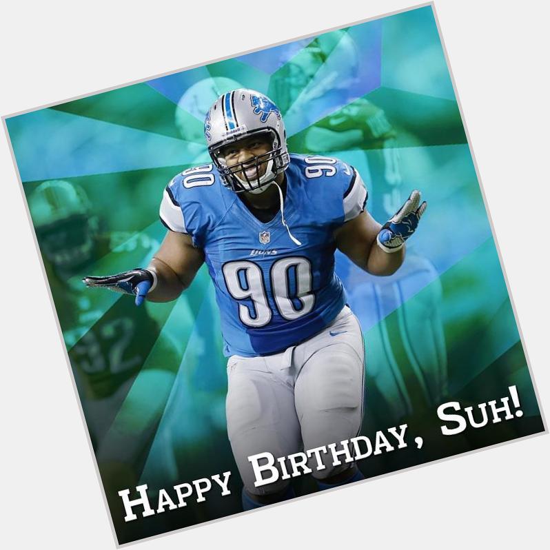 Double-tap to wish Ndamukong Suh a Happy Birthday! by nfl 