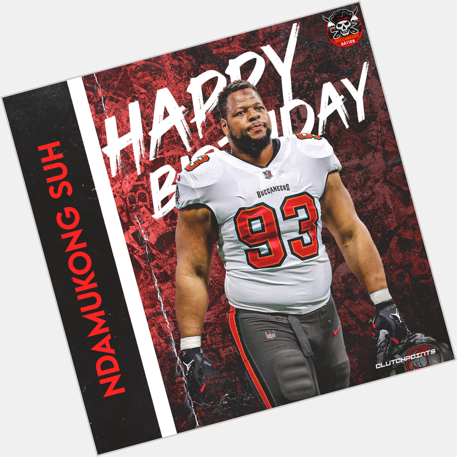 Bucs Nation, join us in wishing Ndamukong Suh a happy 35th birthday! 