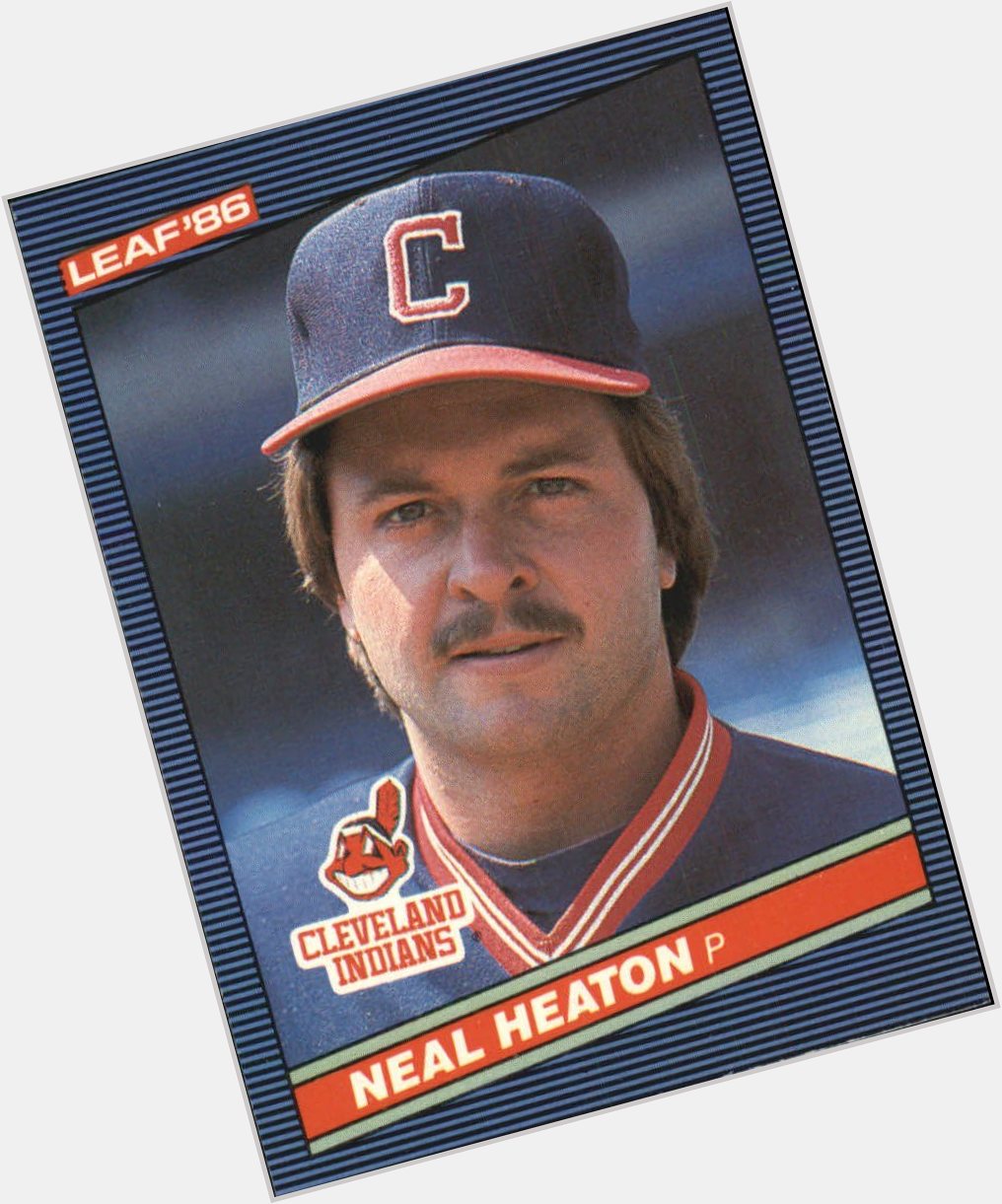 Happy 62nd birthday Neal Heaton, who went 11-7 for the Indians in 1983. 