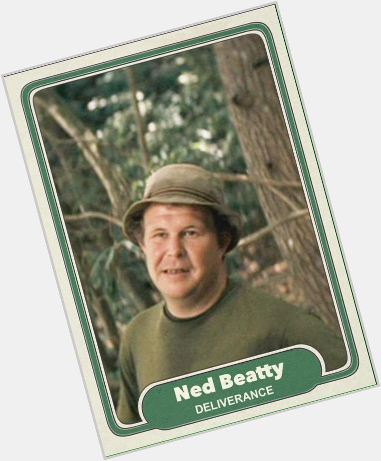 Happy 78th birthday to a man w/a beautiful mouth, Ned Beatty.  