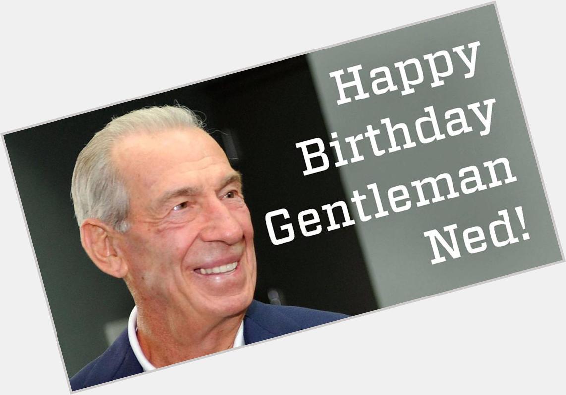 Happy Birthday Ned Jarrett!

The 2011 inductee won 2 series titles, 50 races and is a broadcasting icon! 