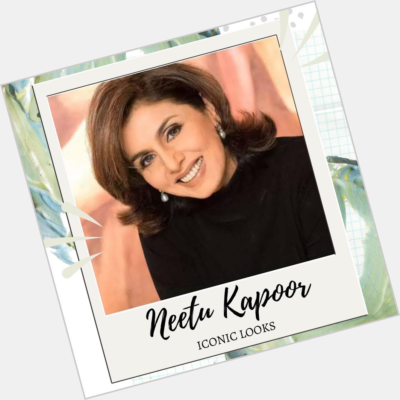 Happy Birthday Neetu Singh Kapoor. Take a look at her beautiful screen looks! 