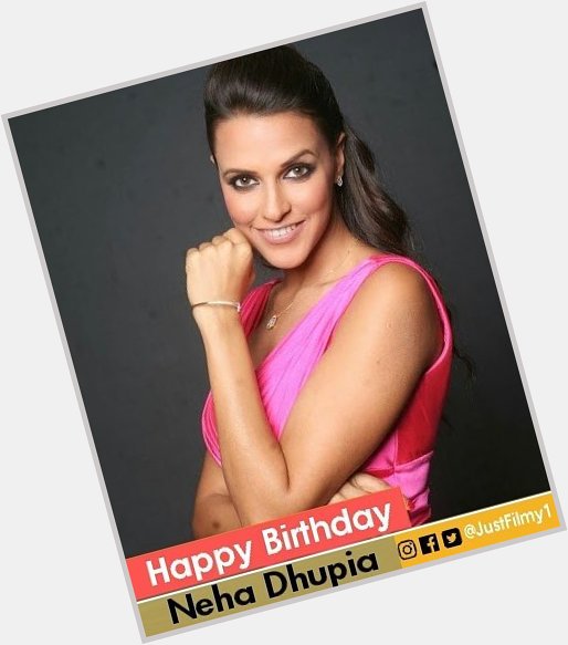 Just Filmy1 wishes a very happy birthday to beautiful & talented bollywood actress Neha Dhupia. 