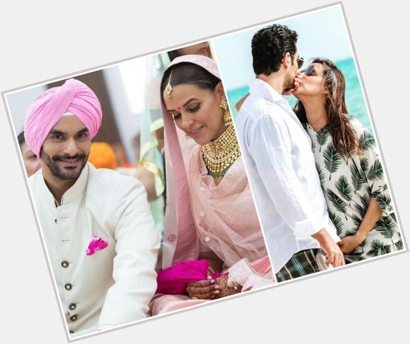 Angad Bedi wishes a very happy birthday to his world Neha Dhupia in this adorable post  