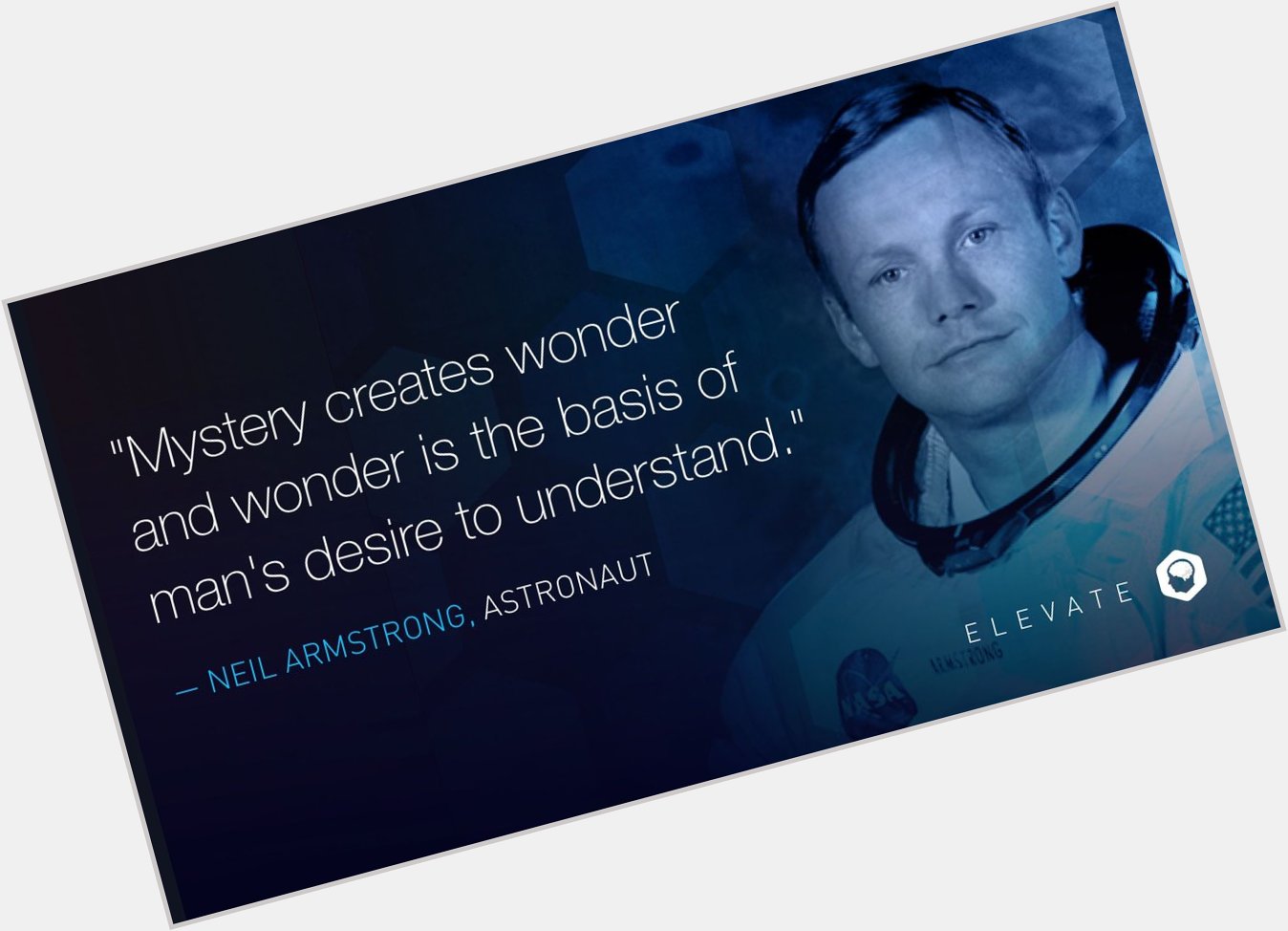 Happy birthday to American astronaut Neil Armstrong. He was the first person to walk on the moon. 