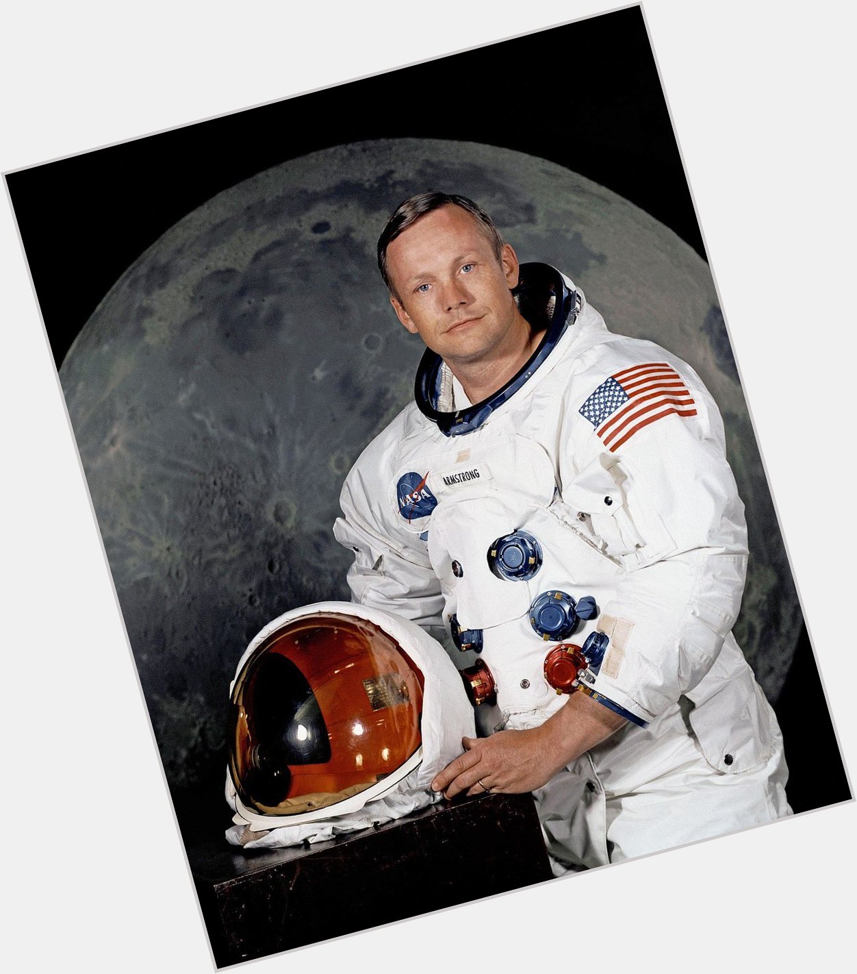 Happy birthday, Neil Armstrong, the first man to walk on the moon. 