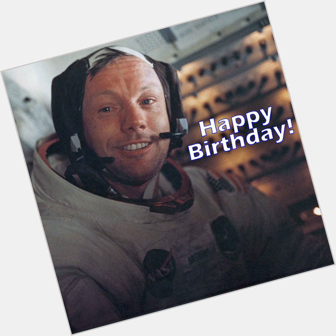 Happy birthday to Neil Armstrong! The first human to walk on the moon would\ve turned 90 today. He died in 2012. 