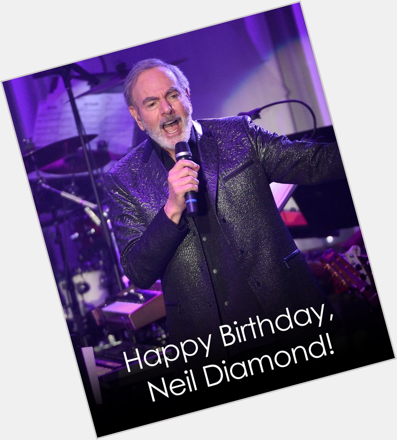 Happy birthday, Neil Diamond!   The \"Sweet Caroline\" singer is turning 81 today.   