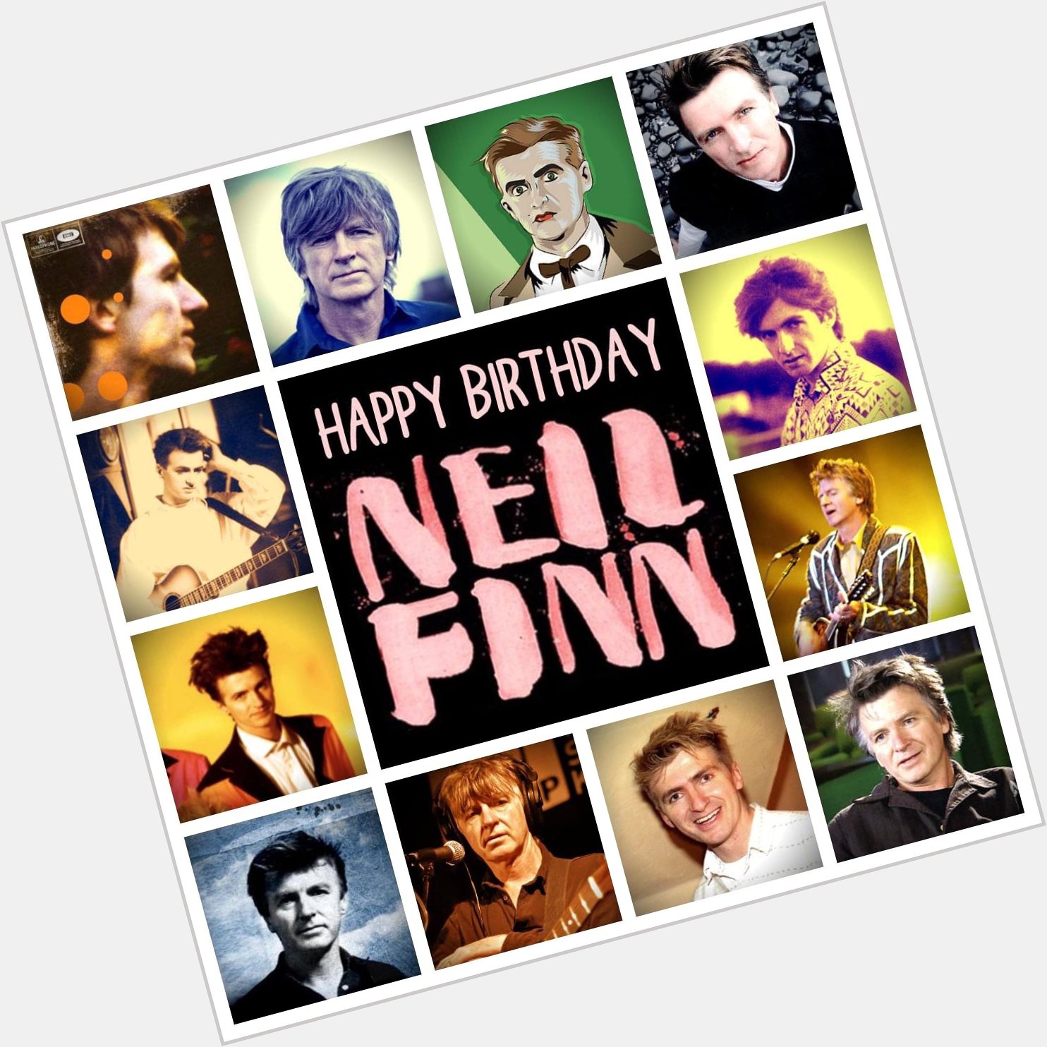 Happy birthday to crowded houses Neil Finn 