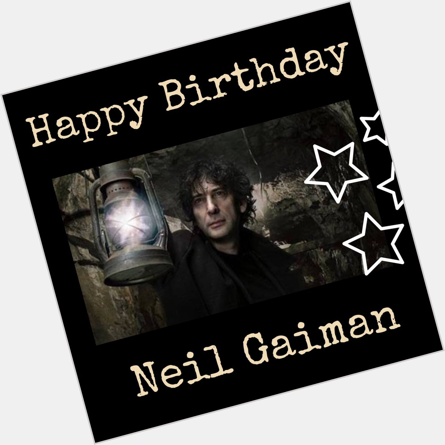  Today is Neil Gaiman\s birthday! Join us in wishing him a happy birthday :) 