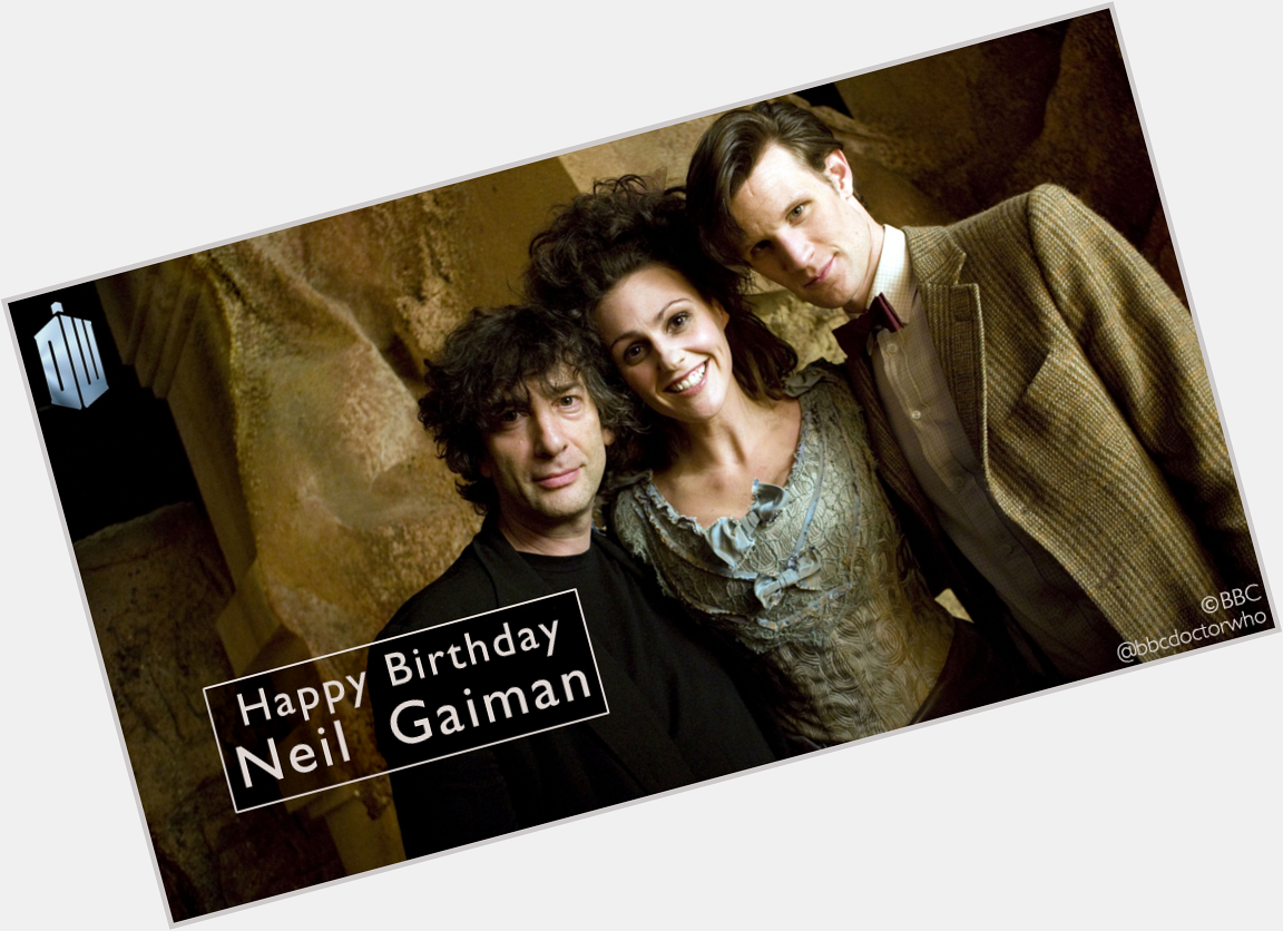 Happy birthday to  and we ve some great videos with Neil Gaiman at  