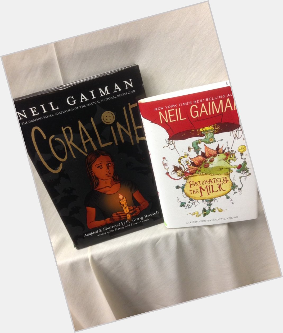 Happy Birthday Neil Gaiman! Come to the Center and read these titles! 