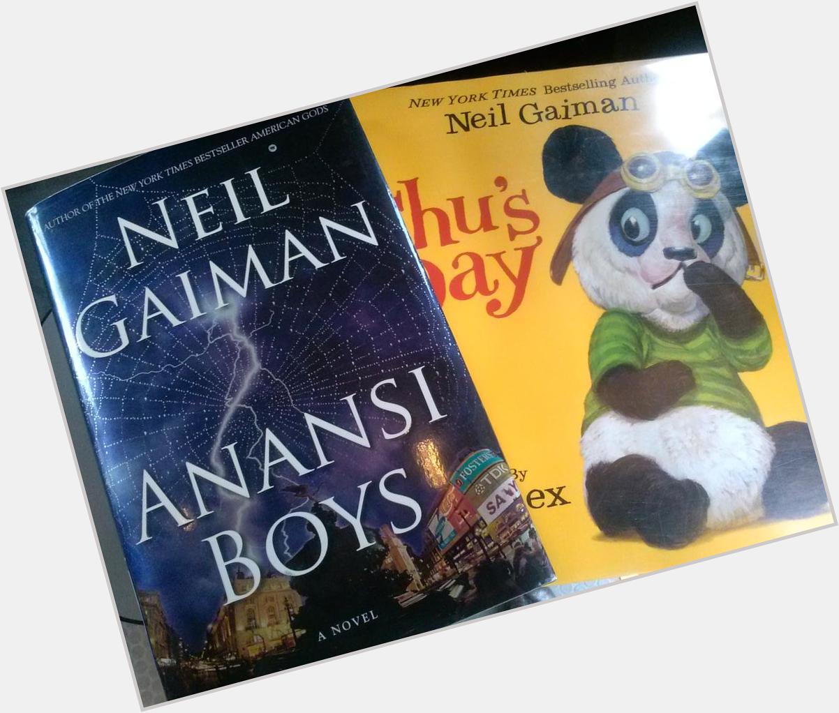 Happy birthday to author Neil Gaiman Come to the today & check out one of his books 