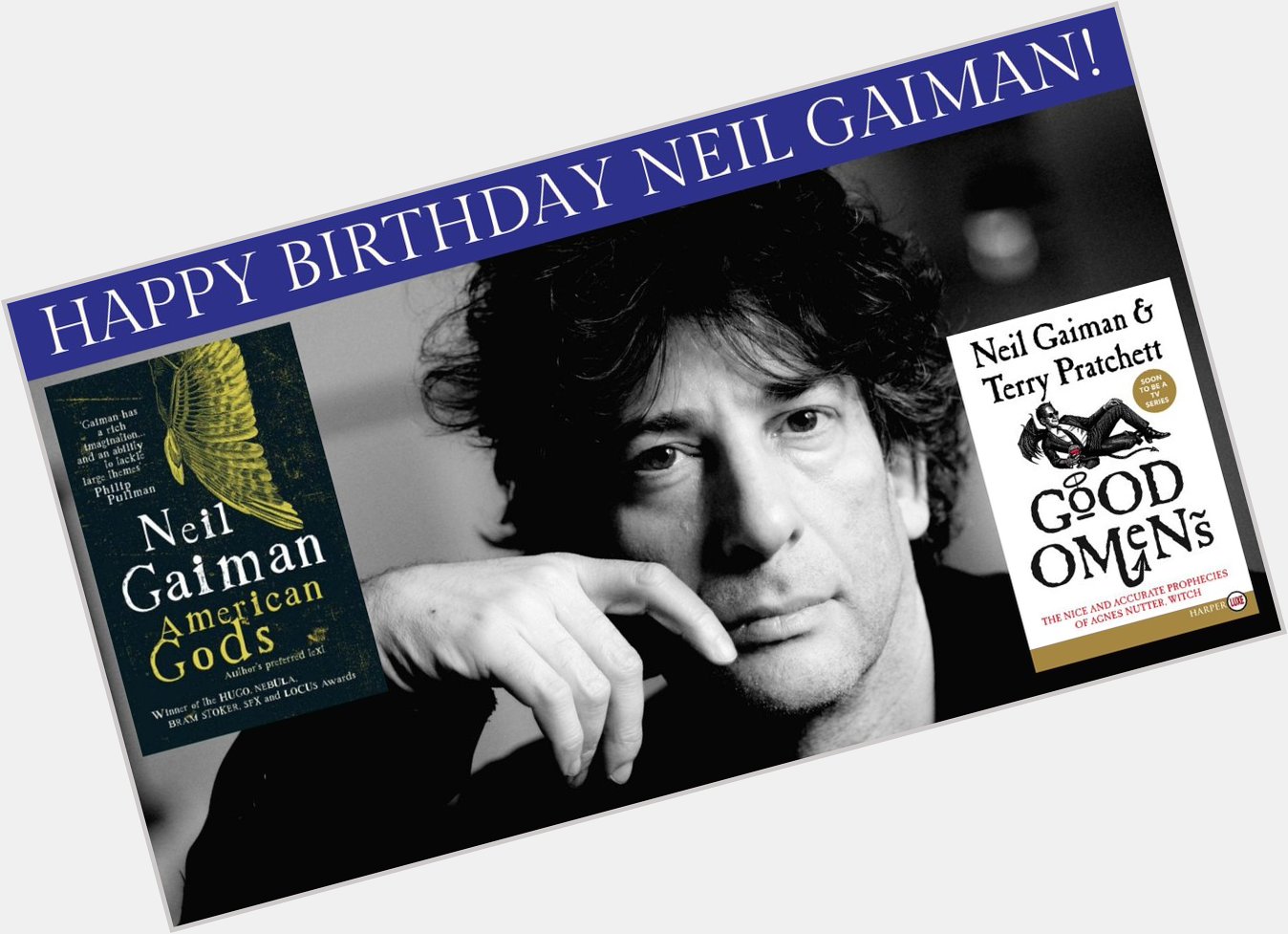 Happy Birthday Neil Gaiman! 
