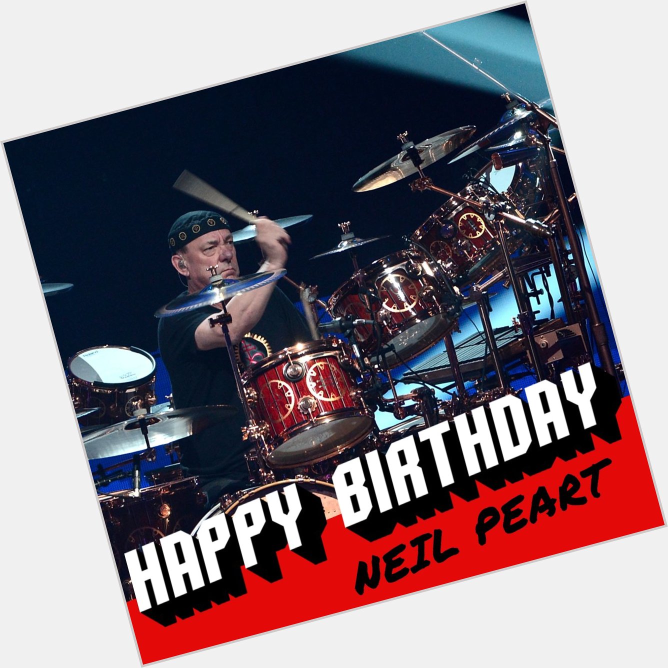 Loudwire: Happy 65th birthday to one of the world\s greatest drummers, rushtheband\s Neil Peart! 