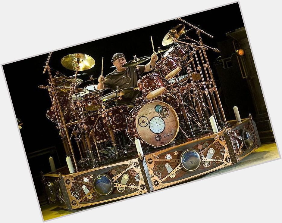 Happy birthday Neil Peart!!  We hope someone got you a new cymbal or three this year.   