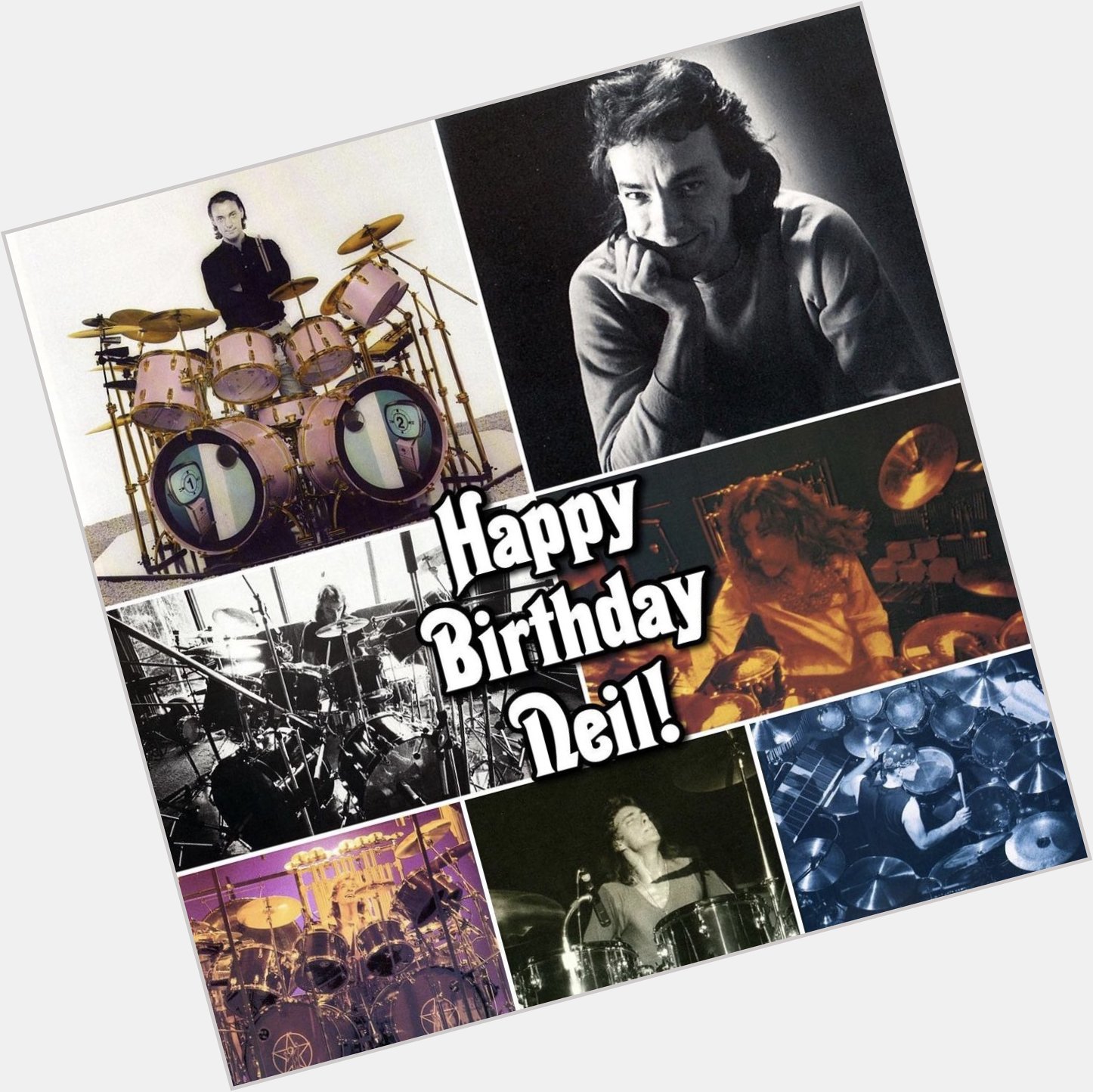 Wishing a very Happy Birthday to The Professor, Neil Peart! 