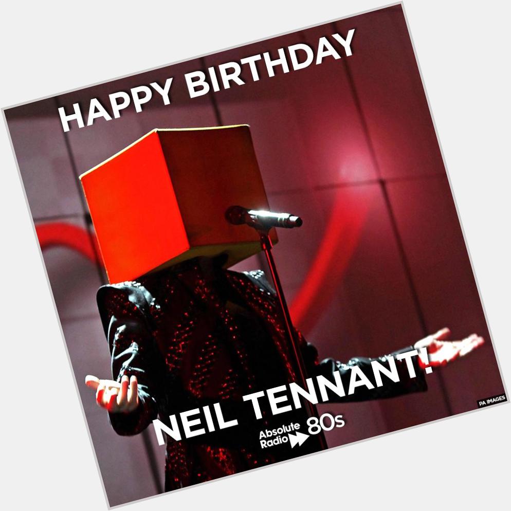 Happy birthday to Neil Tennant from 