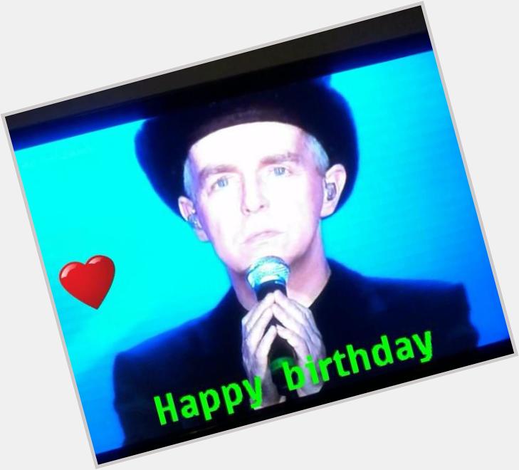 Happy Birthday Neil Tennant from Closer to Heaven team Your support was amazing. U R Something Special 