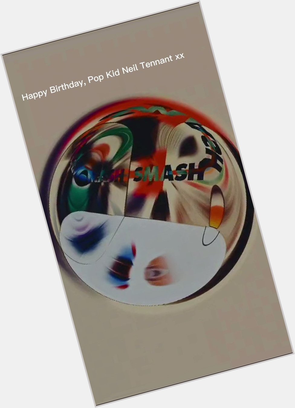 Happy Birthday Neil Tennant xxx 