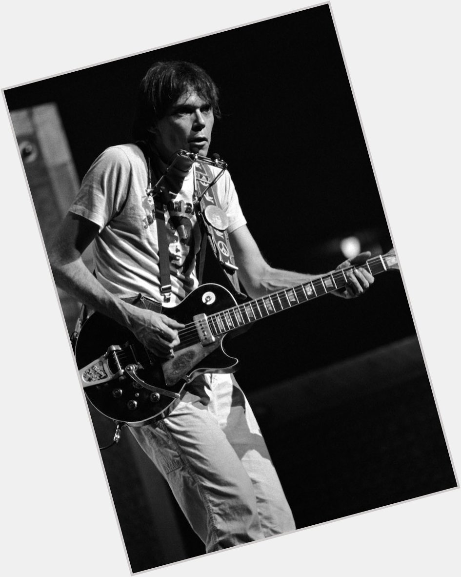 Happy Birthday to Neil Young, seen here in 1978 when the Rust Never Sleeps tour stopped in Chicago. : Kirk West 