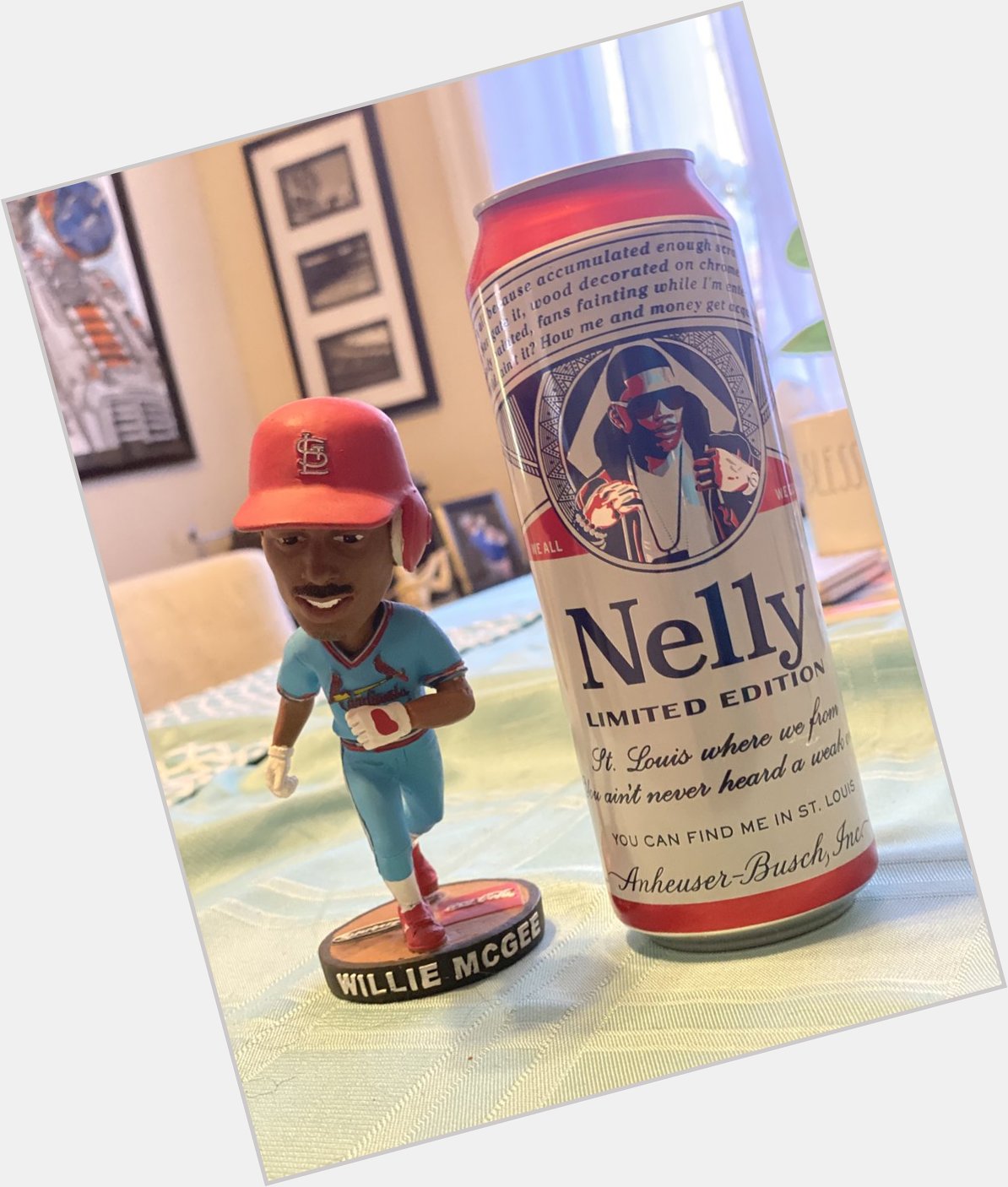 Besides March 14, today is the most St. Louis day there is - Happy birthday to both Willie and Nelly   