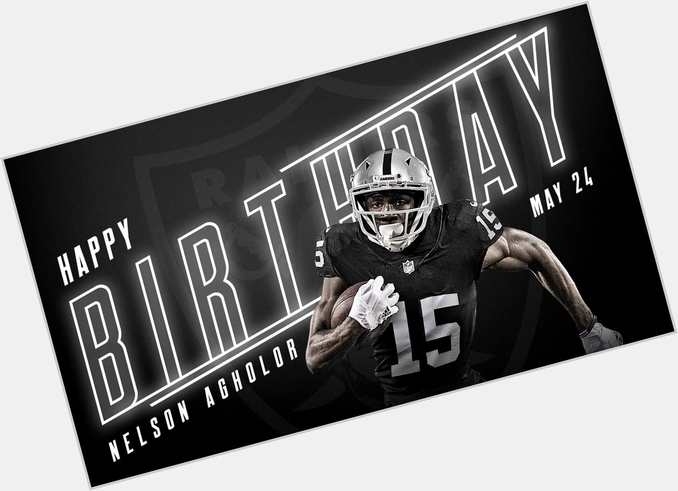 Happy birthday Nelson Agholor 