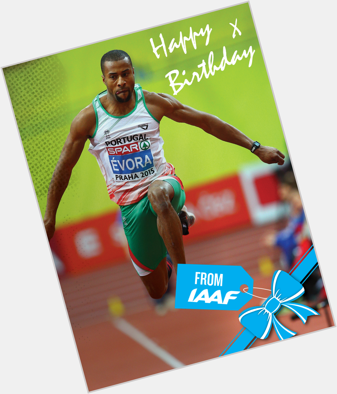 Happy birthday to \07 world and \08 Olympic triple jump champion and \15 European indoor gold medallist Nelson Evora! 