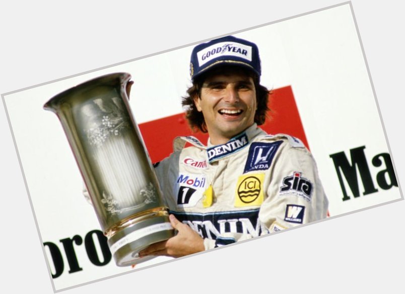 Happy 65th Birthday to 3 time Champion Nelson Piquet   