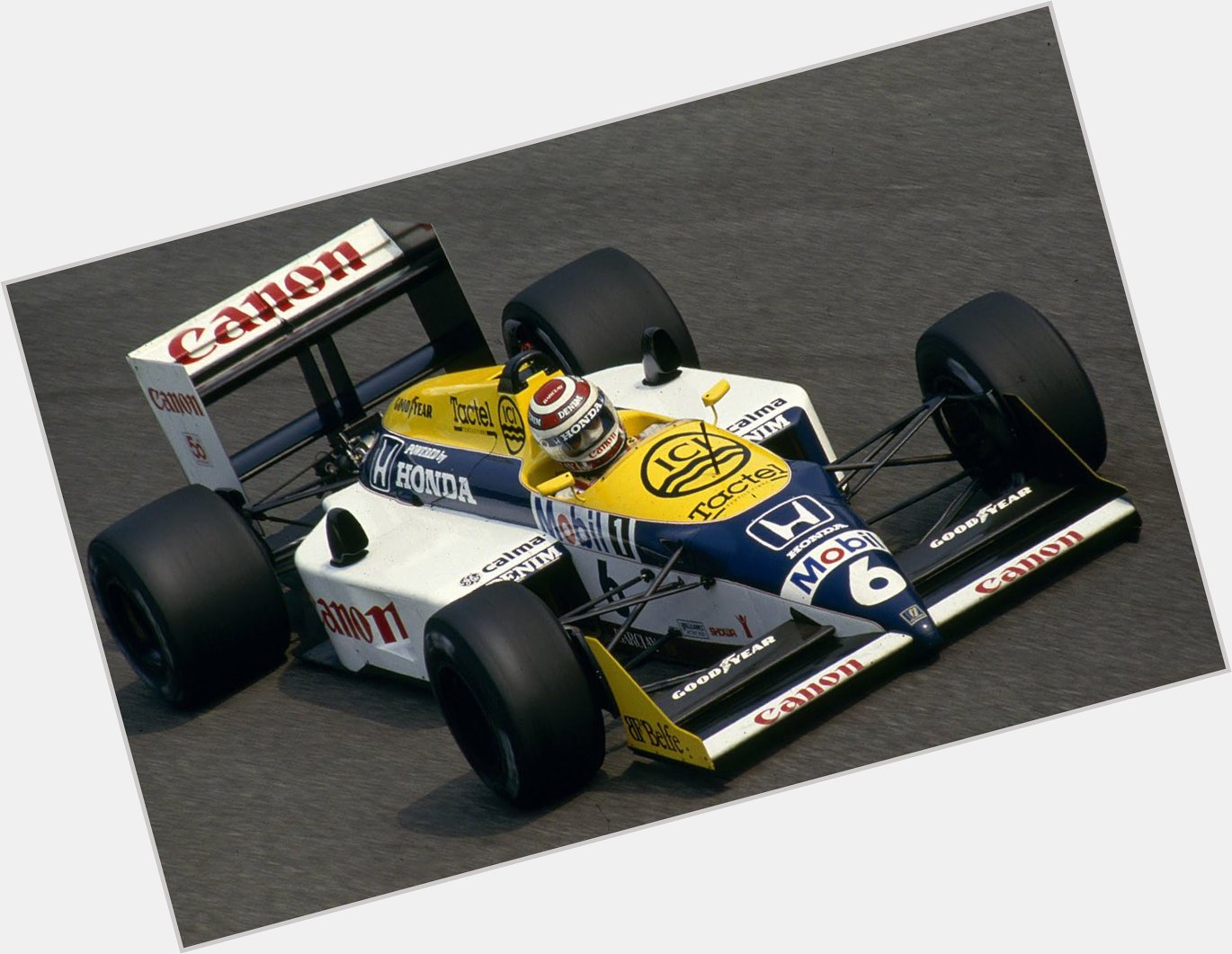 Wishing Nelson Piquet, first world champion in 1987, a very happy 65th birthday. 